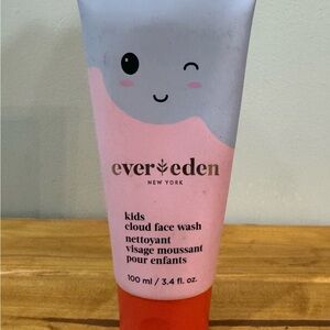 Kids Cloud Face Wash - Pink and Gray